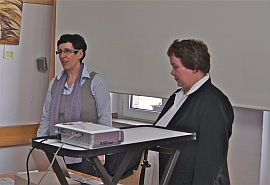 Die Autorinnen des Vortrags